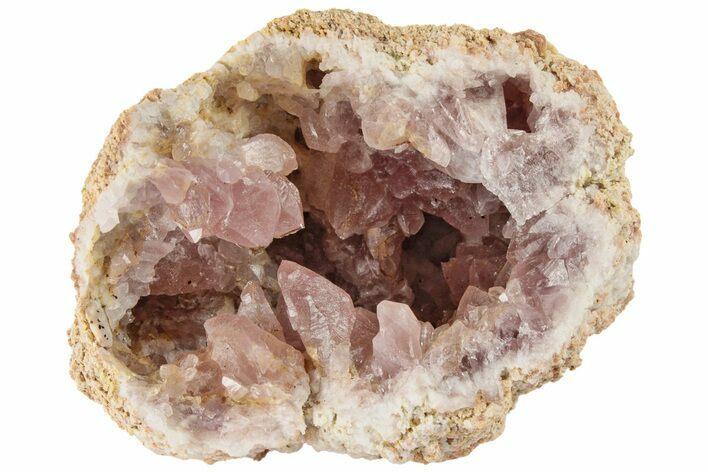 Beautiful, Pink Amethyst Geode Half - Argentina #195359